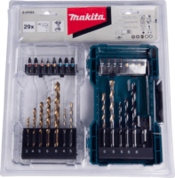 Makita E-07054 Fúrószár és Csavarbehajtó bitfej készlet (29 db / csomag)