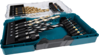 Makita E-07054 Fúrószár és Csavarbehajtó bitfej készlet (29 db / csomag)