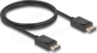 DeLock 81174 DisplayPort - DisplayPort 2.1 16K 60Hz Kábel 1m - Fekete