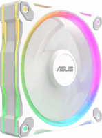 Asus MR120 Prime 120mm PWM ARGB Rendszerhűtő ventilátor - Fehér