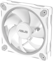 Asus MR120 Prime 120mm PWM ARGB Rendszerhűtő ventilátor - Fehér