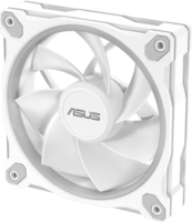 Asus MR120 Prime Reverse 120mm PWM ARGB Rendszerhűtő ventilátor - Fehér