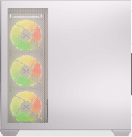 Krux Exo Midi Torony Számítógépház + 4db 120mm ventilátor - Fehér