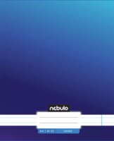 Nebuló Monochrome és Gradient A4 80 lapos Vonalas füzet - Többféle