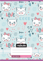 Nebuló Cuki Mintás 50 mikron A5 Bújtatós füzetborító (10 db / csomag)