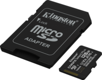 Kingston 128GB MicroSDXC Canvas Celect Plus Gen3 UHS-I Memóriakártya + Adapter