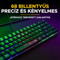 The G-Lab Hydrogen Gaming Kit Vezetékes Egér + Billentyűzet HUN - Fekete