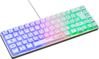 The G-Lab Hydrogen Vezetékes Gamer Billentyűzet HUN - Fehér