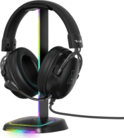 The G-Lab K Stand Neon RGB Headset Tartó Állvány és Töltő - Fekete