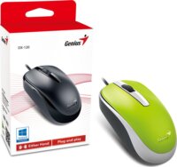 Genius DX-120 USB Vezetékes Optikai Egér - Zöld
