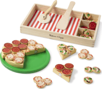 Spin Master 6074863 Melissa & Doug - Pizza Party konyhai játékszett