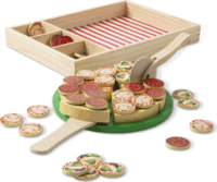 Spin Master 6074863 Melissa & Doug - Pizza Party konyhai játékszett