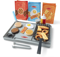 Spin Master 6074893 Melissa & Doug - Water Wow Grillező konyhai szett