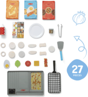 Spin Master 6074893 Melissa & Doug - Water Wow Grillező konyhai szett