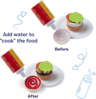 Spin Master 6074893 Melissa & Doug - Water Wow Grillező konyhai szett