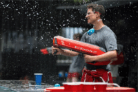 Spyra Gravity Elektromos vízipisztoly - Piros