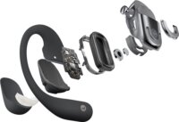 Shokz T920BK OpenFit 2 Bluetooth Fülhallgató Headset Töltőtokban - Fekete