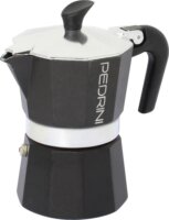 Pedrini 9114-8 6 személyes Kotyogós kávéfőző - Sötétszürke