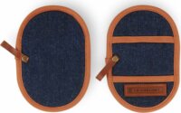 Le Creuset Potholder 18x12,5cm Konyhai edényfogó szett 2 darabos - Denim kék