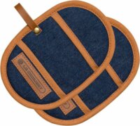 Le Creuset Potholder 18x12,5cm Konyhai edényfogó szett 2 darabos - Denim kék