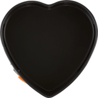 Le Creuset Szív alakú Acél sütőforma 26 x 25 cm - Fekete