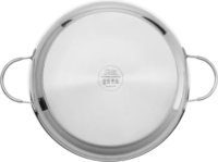 Silit Calabria Rozsdamentes Acél serpenyő 32cm - Ezüst