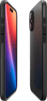 Spigen Thin Fit MagSafe iPhone 16 Plus Telefon tok - Fekete