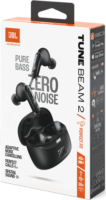 JBL Tune Beam 2 True Bluetooth Fülhallgató Headset Töltőtokban - Fekete