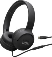 JBL Tune520C Vezetékes Fejhallgató Headset - Fekete