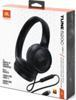 JBL Tune520C Vezetékes Fejhallgató Headset - Fekete