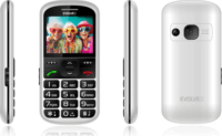 Evolveo EasyPhone XS EP570 24/32MB 2G Nyomógombos Mobiltelefon - Fehér