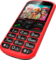 Evolveo EasyPhone XS EP570 24/32MB 2G Nyomógombos Mobiltelefon - Piros