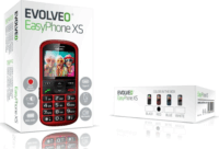 Evolveo EasyPhone XS EP570 24/32MB 2G Nyomógombos Mobiltelefon - Piros