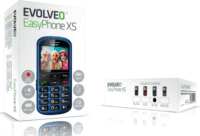Evolveo EasyPhone XS EP570 24/32MB 2G Nyomógombos Mobiltelefon - Kék