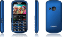 Evolveo EasyPhone XS EP570 24/32MB 2G Nyomógombos Mobiltelefon - Kék