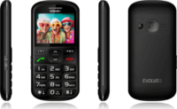 Evolveo EasyPhone XS EP570 24/32MB 2G Nyomógombos Mobiltelefon - Fekete