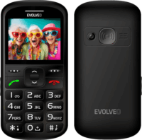 Evolveo EasyPhone XS EP570 24/32MB 2G Nyomógombos Mobiltelefon - Fekete