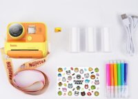 Hoco DV200 Gyerek Digitális Fényképező 1Mpx / HD - Sárga