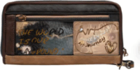 Janet Denese JW-003E-Art Gallery Női műbőr pénztárca - Mintás