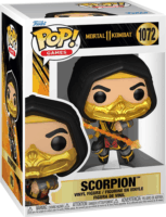 Funko POP! Games MK11 Fatality- Scorpion gyűjthető figura 9cm