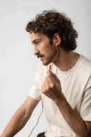 Skullcandy Jib USB-C vezetékes Fülhallgató Headset - Piros