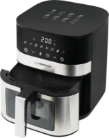 Esperanza EKA003 Pesce Alla Griglia AirFryer Forrólevegős sütő 5L 1400 Watt - Fekete