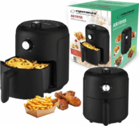 Esperanza EKA001 Bistecca Alla Griglia AirFryer Forrólevegős sütő 2.6 L 1000 Watt - Fekete