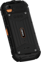 Evolveo Strongphone Q1 32/32MB 2G Dual SIM Vízálló Nyomógombos Mobiltelefon - Fekete/Narancssárga