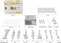 Seasonic 850W CORE GX ATX 3 (2024) 80+ Gold Tápegység - Fehér