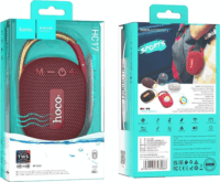 Hoco HC17 Hordozható Bluetooth hangszóró 5W - Bordó