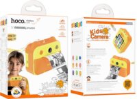 Hoco DV204 Gyerek Digitális fényképezőgép nyomtatóval 48Mpx / HD - Sárga