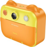 Hoco DV204 Gyerek Digitális fényképezőgép nyomtatóval 48Mpx / HD - Sárga