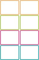 Avery NAME16C 33 x 46 mm Öntapadó Iskolai cimke (16 cimke / csomag)