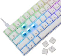 White Shark SHINOBI 2 Blue Switch Vezetékes Mechanikus Gamer RGB Billentyűzet HUN - Fehér